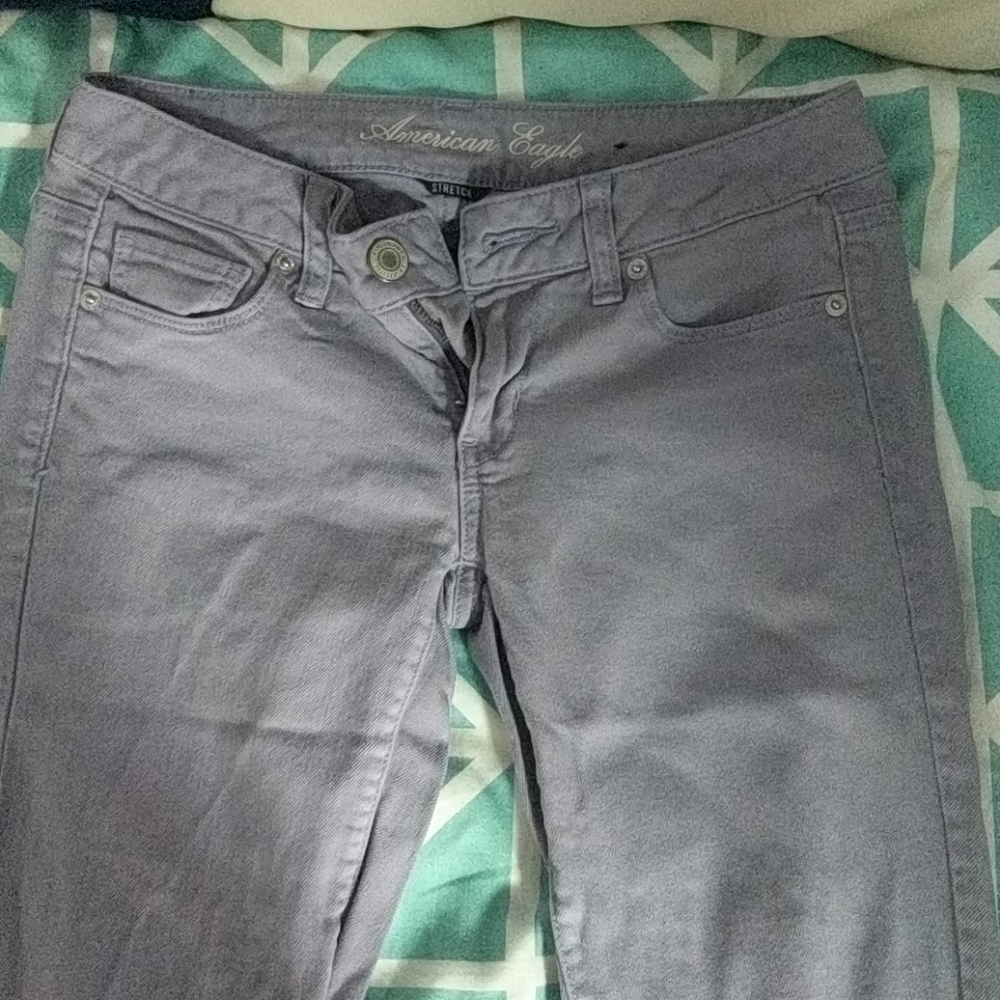 Lavender American Eagle Skinny Pants